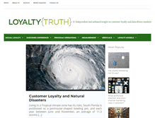 Tablet Screenshot of loyaltytruth.com